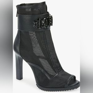 Karl Lagerfield Open toe Booties